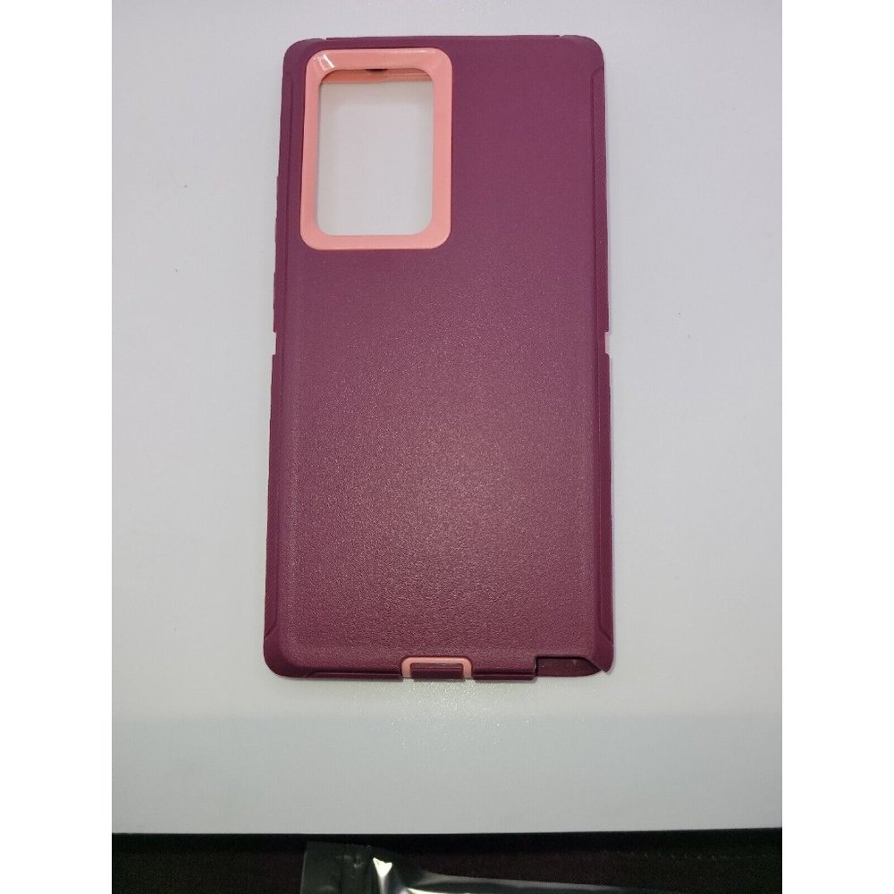 MXX Galaxy Note 20 Ultra Heavy Duty Protective Case with Plum/ Light Pink